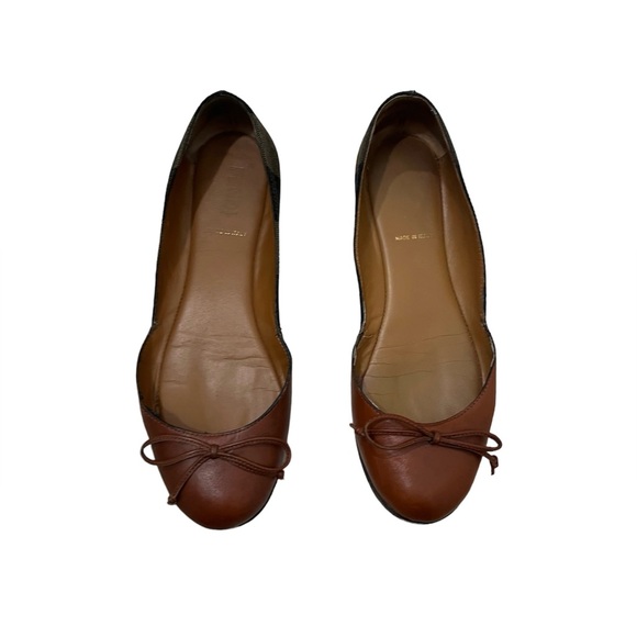 Vintage FENDI Penguin Stripe Flats - Picture 5 of 10